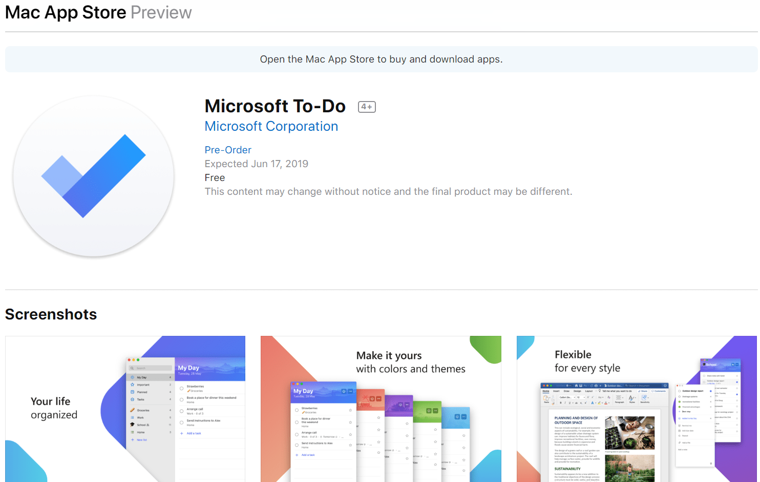microsoft to do app for mac